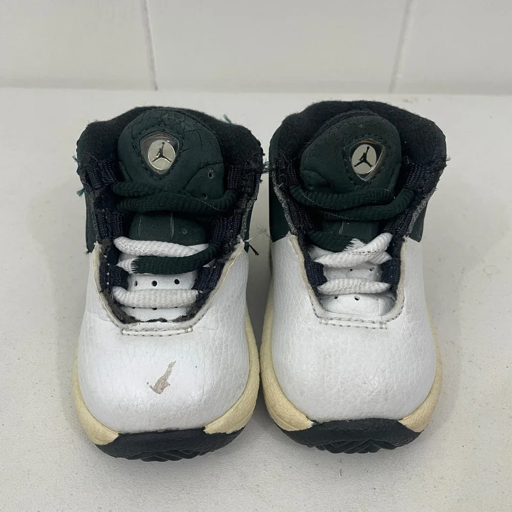Jordan Jumpman Vindicate Vin Baker OG White/Black 132967-311 Toddler 2C No Box
